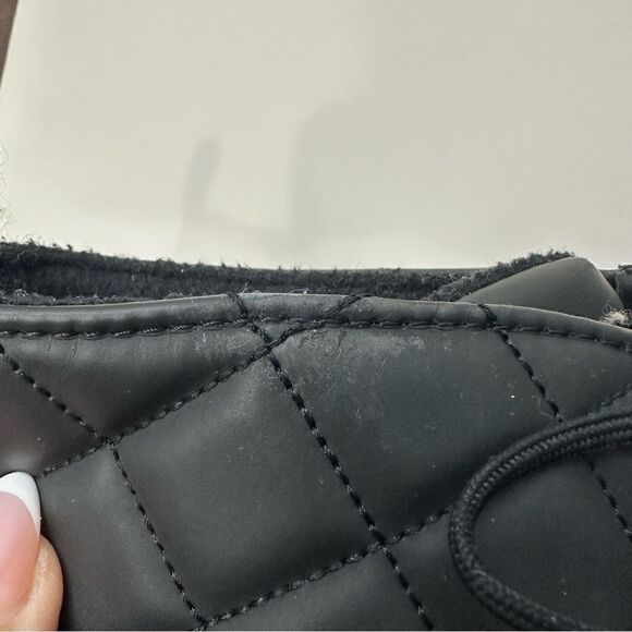 Sperry Top-Sider Quilted Waterproof Gosling Duck Boot, Black Sz 7 - Picture 13 of 13